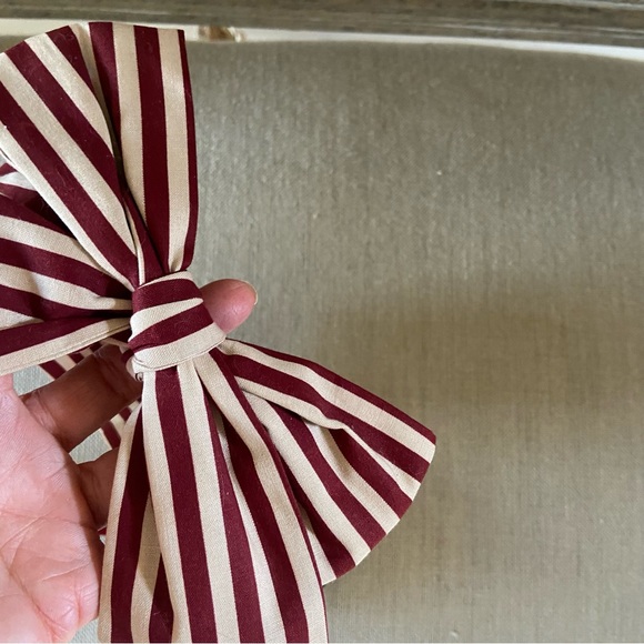 Stars & Stripes Lid, Bow & Handle-Cover for a Longaberger Basket - Picture 8 of 9